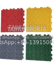 Indoor / Outdoor Basketball Court tegels, PP Interlocking Sport vloertegels