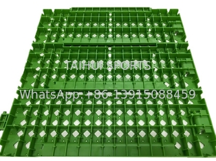 Synthetische banden met een perfecte drainage voor basketbal en tafeltennis.
