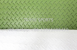 UV5000 Nieuwe Stijl 8-20mm Polyethyleen Schokpad Onderlaag Voor Voetbal/Rugby/Hockey Velden Onderhoudsvrij En Uitstekende UV-Bestendigheid