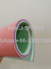 6mm Badminton PVC Vloertegel Groen/Blauw/Geel/Rood/Grijs Fitness Buiten/Binnen PVC Vloer