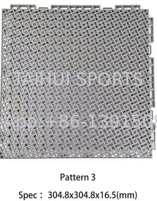 Basketbalvloeren Buiten plastic modulaire vloertegels voor basketbalbaan Volleyballbaan Pickleballbaan