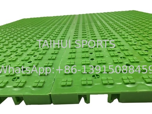 Rubber Basketball Sport Court tegels Schock Absorptie Voor Sportveld