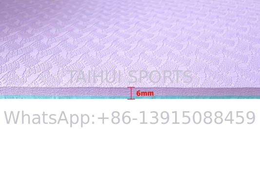 Yoga Gym Alledaagse Oefening Yoga Matten 6mm Comfortabele vloermatten
