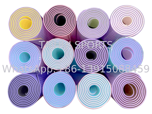 Yoga Gym Alledaagse Oefening Yoga Matten 6mm Comfortabele vloermatten