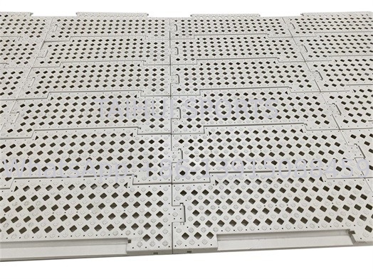 Split Type Interlocking Synthetic Belt Shock Pad Basketbal Court Tafeltennisvloer 333.4mm Hoogte 17mm Voor stadionsport