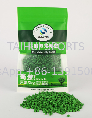 Anti-UV kunstgras TPE Granule Shock Absorptie Voetbal / Golf / Basketbal / Fitness