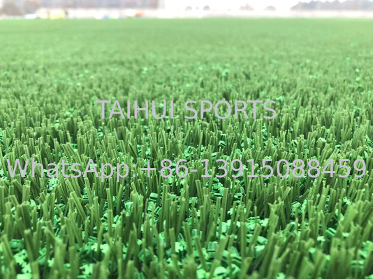 Hoge elasticiteit Hoge weerbaarheid Groene TPE-rubberinvulling voor kunstgras