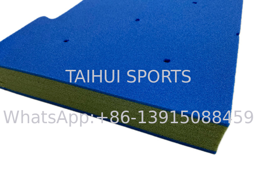 25-70 mm dikte puzzelpad voor sportbaan/sportvloer/speelterrein/kindergarten HIC/CFH waarde Duurzame schokdemper