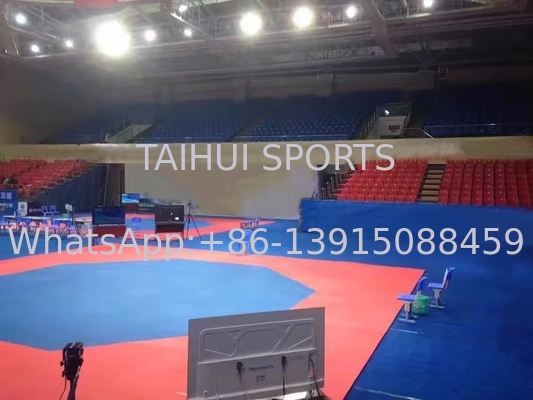 Schokbestendige vechtsporten mat voor Taekwondo training