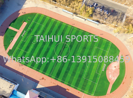 16800 Dichtheid Eco-vriendelijk kunstgras gemakkelijk te installeren 30 mm 50 mm buitengras voor sportveldbehoeften
