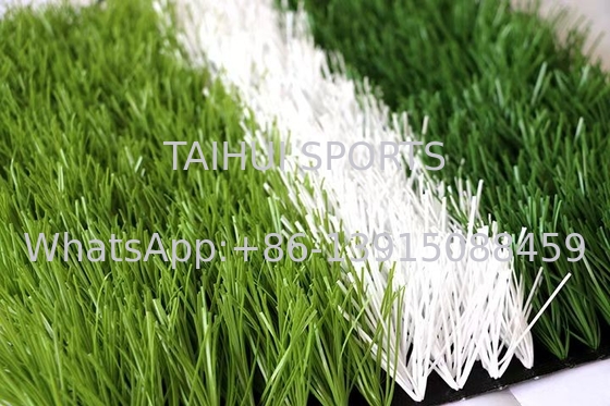 Op maat gemaakt donkergroen lichtgroen kunstgras sportgras