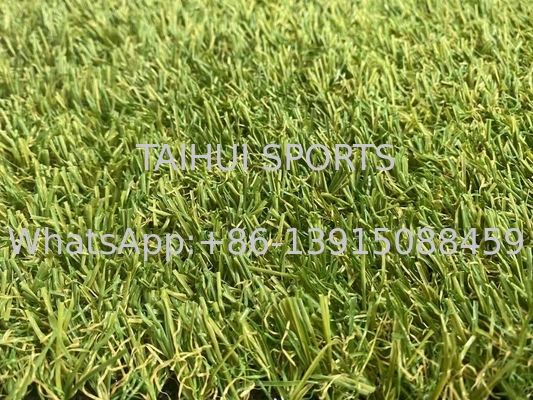 Realistisch gras synthetische onderlaag voor kunstgras onderhoud vrij voetbal veld sport