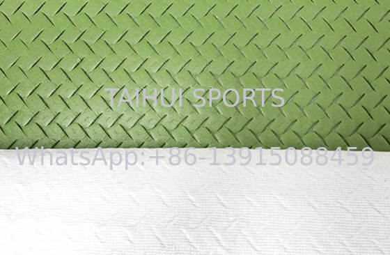 UV5000 Style 8-20mm Polyethyleen schokblok Onderlaag Uitstekende UV-weerstand voor onderhoudsvrije voetbal / rugby / hockeyvelden