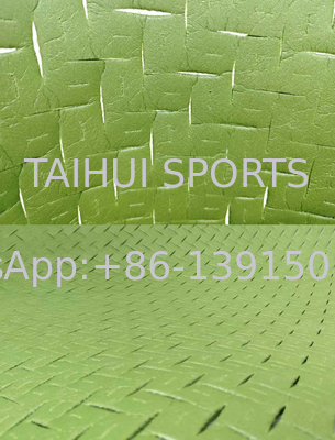 UV5000 Nieuwe Stijl 8-20mm Polyethyleen Schokpad Onderlaag Voor Voetbal/Rugby/Hockey Velden Onderhoudsvrij En Uitstekende UV-Bestendigheid