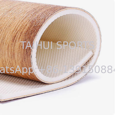 Super slijtvaste antislip waterdichte PVC sportvloer voor basketbal-, volleybal- en badmintonvelden