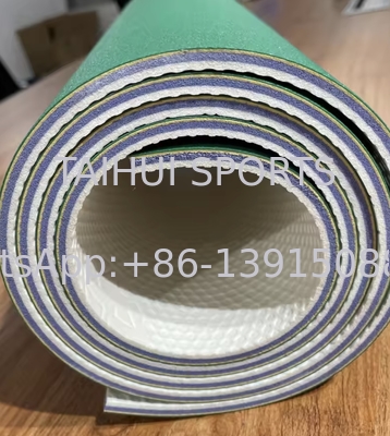 3Sportvloeren met een dikte van.5 mm-9.0 mm voor tennisbanen/basketbal/badminton/volleyballpads