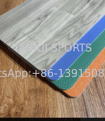 3Sportvloeren met een dikte van.5 mm-9.0 mm voor tennisbanen/basketbal/badminton/volleyballpads