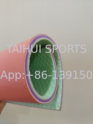 6mm Badminton PVC Vloertegel Groen/Blauw/Geel/Rood/Grijs Fitness Buiten/Binnen PVC Vloer