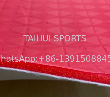 2025 Gepatterned Shock Pad voor kunstgras op voetbalveld/rugbyveld/hockeyveld 8mm 10mm 12mm 15mm met geotexile stof