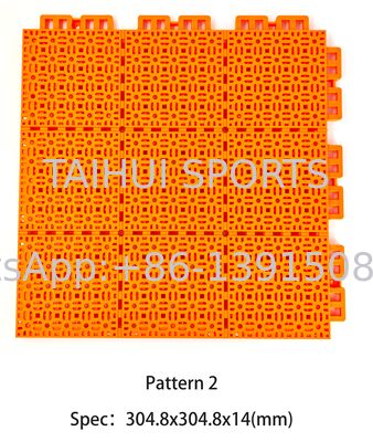 Fabrieksdirect Polypropyleen (PP) Interlocking Vloertegels met Hoge Drukweerstand voor Snelle Installatie op Sportvelden