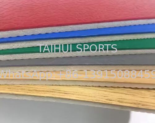 Antislip schokabsorberende vinyl sportvloer voor volleybal, basketbal en pickleball