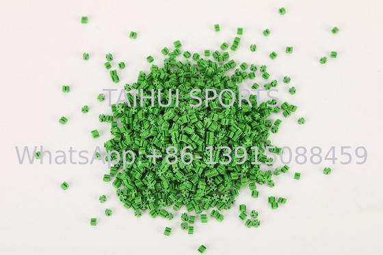 Groen gras rubber invulling 1,3 g/cm3 UV-bestand voor kunstgras sportvelden