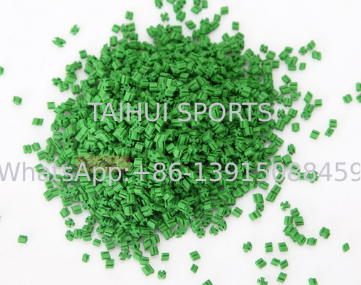 Anti-UV kunstgras TPE Granule Shock Absorptie Voetbal / Golf / Basketbal / Fitness
