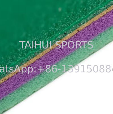 Professionele slijtvastheid Indoor PVC Indoor Sport Court Op maat gemaakte synthetische sportvloeren