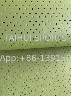 FIFA-gecertificeerde schokplaat onderlaag met aanpasbare dikte en diamanten gat ontwerp voor kunstgras