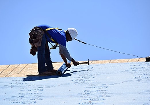 Waterdicht schuimpad synthetisch dakonderlaag op maat met aluminiumfilm 2