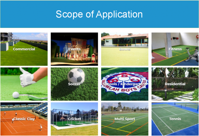 PE Foam Baseball Field Cross Linked Artificial Turf Underlay For Fake Grass No Absorbing Water Odorless Long Lifespan 0