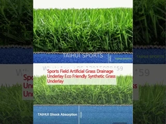 Sportveld Kunstgras Drainage Onderlaag Eco-vriendelijk Kunstgras Onderlaag