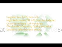 Verbeter uw gazon met hoogwaardige TPE-invullingsgranula's Voorkeur voor kunstgras Wereldwijd FIFA-standaard Leverend kwaliteit en waarde Duurzaamheid, veiligheid, lage bulkdichtheid